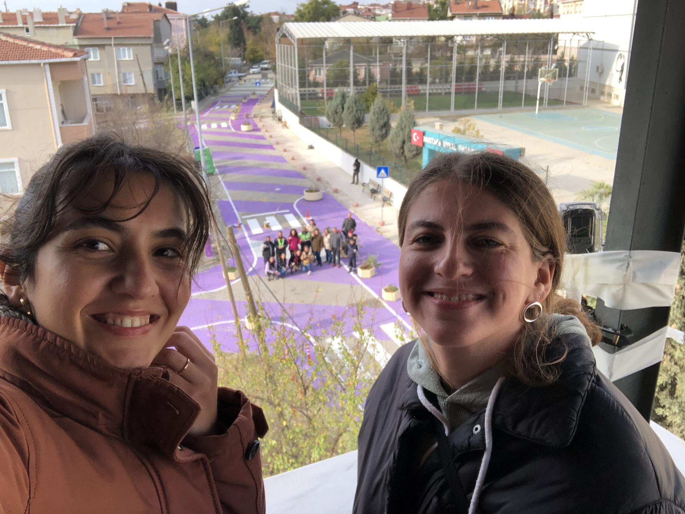 Görsev Argın Uz ve Beyza Gürdoğan Malkara'da